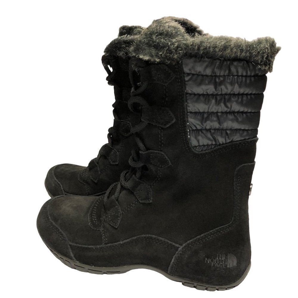 THE‎ NORTHFACE WOMEN BLACK BOOTS 5 NEW WITHOUT BOX